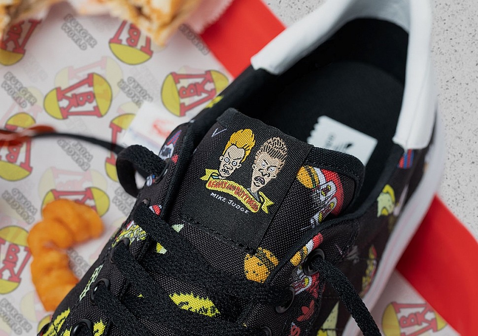 Adidas и Beavis And Butthead в коллекции Burger World в ноябре