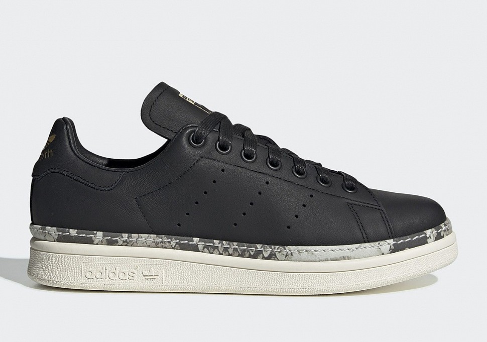 Новости Adidas Stan Smith Bold для девушек с шикарной змеиной кожей