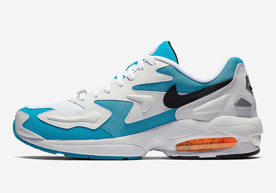 Новости о выходе кроссовок AIR MAX2 LIGHT OG BLUE LAGOON