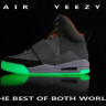 Air Yeezy white/gray