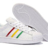 adidas superstar 2 II white/siver/rasta