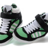 Amberlight Up  St Tropic Green-Running White-Black