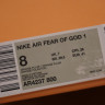 Nike Air Fear of God 1 Orange Pulse FOG AR4237-800 A00F804237