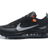 Nike  Air Max 97 OFF-WHITE : BLACK