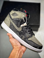 NIKE Air Jordan 1 High Prem Shadow Camo 