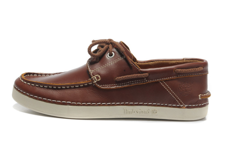 Timberland мокасины (smooth-brown)