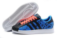 adidas superstar 2 II  blue/black/white/orange