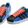 adidas superstar 2 II  blue/black/white/orange