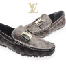 LV moccasin brown