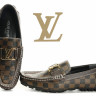 LV moccasin brown