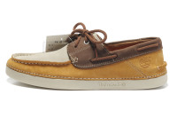 Timberland мокасины (brown-sand-white)