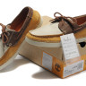 Timberland мокасины (brown-sand-white)