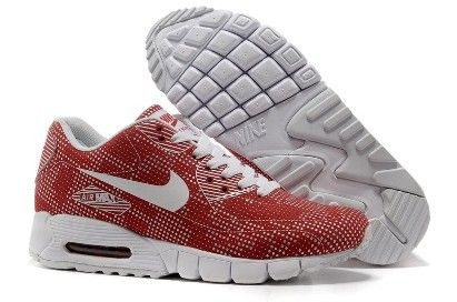 air max 90 current moire ( red-whitedot )