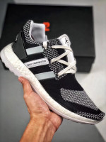 ADIDAS Y-3 PURE BOOST ZG KNIT  Black White