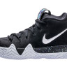 KYRIE 4 BLACK WHITE 