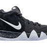 KYRIE 4 BLACK WHITE 