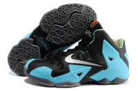 LeBron 11 black/skyblue
