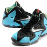 LeBron 11 black/skyblue