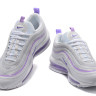 NIKE AIR MAX 97 white purple