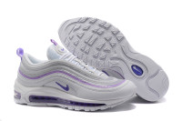 NIKE AIR MAX 97 white purple