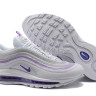 NIKE AIR MAX 97 white purple