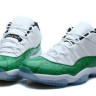 JORDAN 11 low Snakeskin white "Nightshade"