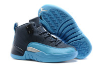 Jordan 12 детские navy/blue