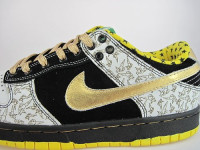 Nike Dunk Sb low black/grey/yellow/gold