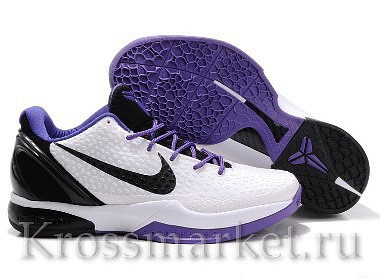 Nike Zoom Kobe VI (White Black Purple)