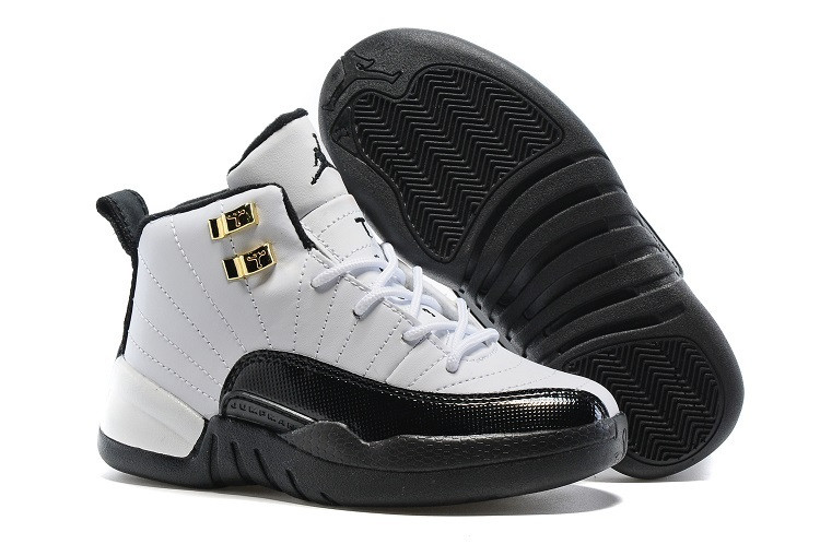 Jordan 12 детские white/black