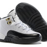 Jordan 12 детские white/black