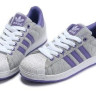 adidas superstar 2 II gray/purpul