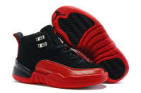 Jordan 12 детские black/red