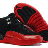 Jordan 12 детские black/red