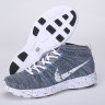 Nike Flyknit Trainer Chukka Grey/Blue