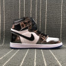  Nike Air Jordan 1 RETRO THINK 16 white black metal light brown