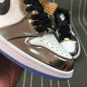  Nike Air Jordan 1 RETRO THINK 16 white black metal light brown