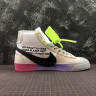 Nike Blazer Mid x OFF WHITE white black pink purple