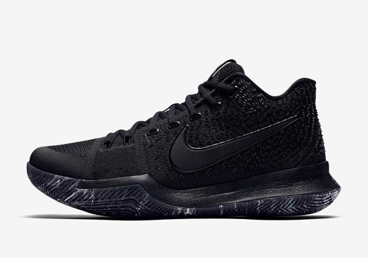 NIKE KYRIE 3 TRIPLE BLACK