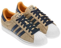 adidas superstar 2 II brown/black/white/orange