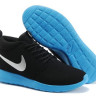 Roshe Run suede black/blue