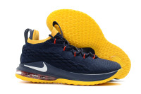 Nike Lebron 15 low Blue Yellow
