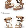 Adidas Jeremy Scott Plush Bear (brown)