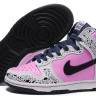Nike Dunk HI pebble/pink