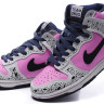 Nike Dunk HI pebble/pink