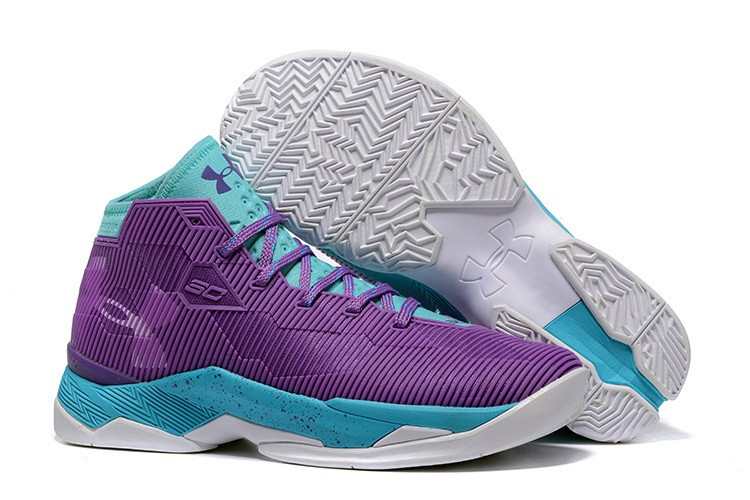 UA Curry 2.5 Purple/sky-blue