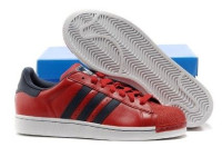 adidas superstar 2 II red/black/white
