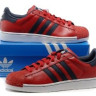 adidas superstar 2 II red/black/white