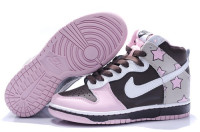 Nike Dunk HI pink/star