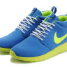 Roshe Run suede blue/green
